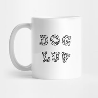 Dalmatian Dog Love Mug